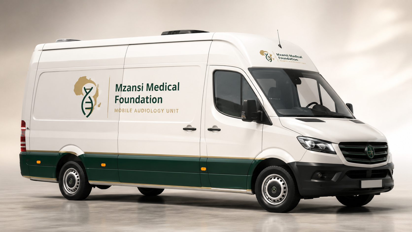 Professional Mzansi Medical Foundation mobile audiology unit